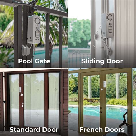pool alarm door