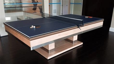pool and ping pong combo table