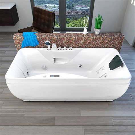 AcquaVapore Whirlpool Pool Badewanne Wanne A1813NC mit Reinigungsfunktion 185x90 online kaufen