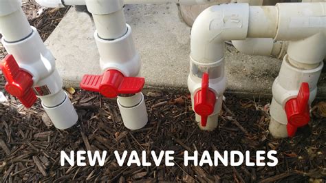 Pool Ball Valve Handles