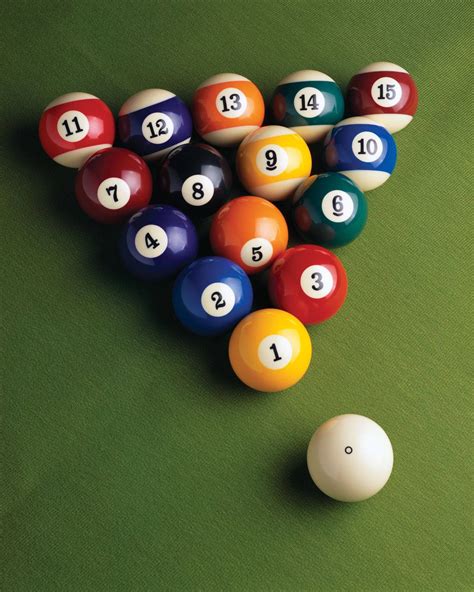 pool balls