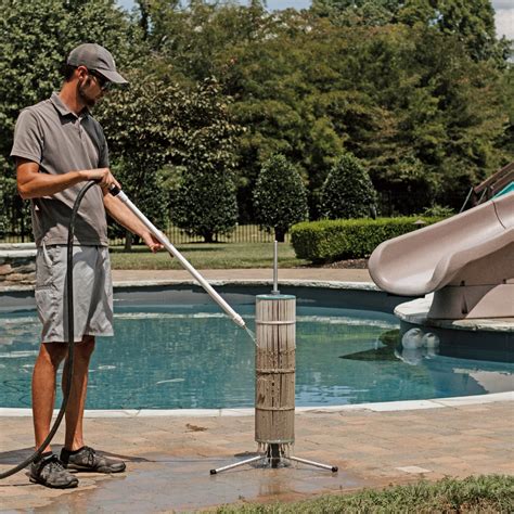 pool cleaner filter cleaning