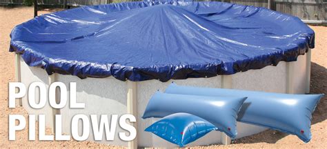pool cover pillows