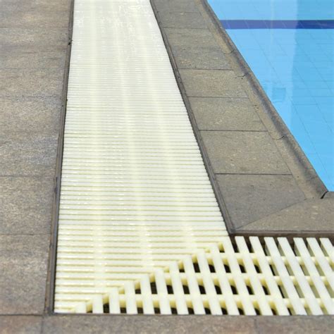 Pool Deck Drain Channel Cover