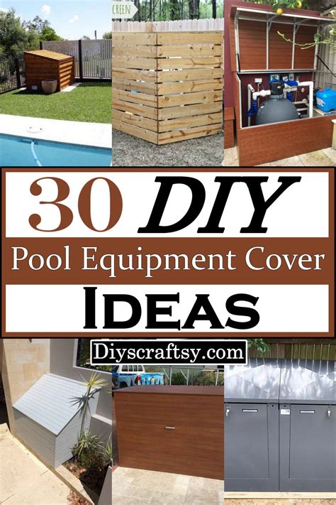 Pool Equipment Wall Ideas