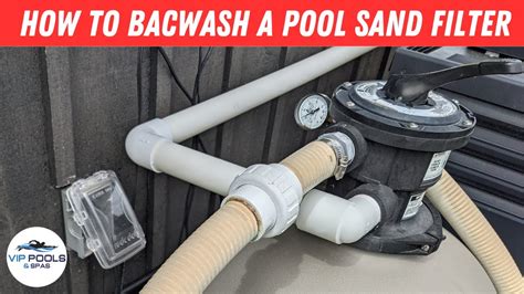 Pool Filter Backwash Waste