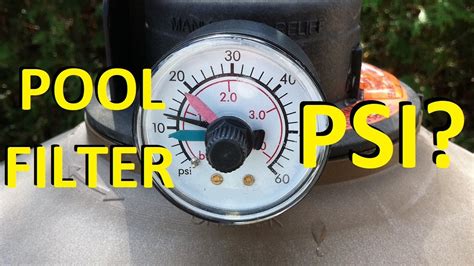 Pool Filter Inconsistent Pressure