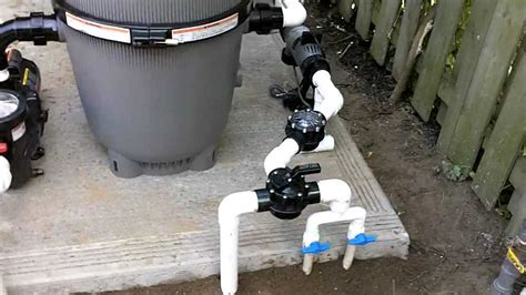 Pool Filter Set Up Diagram