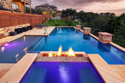 Pool Fire Pits