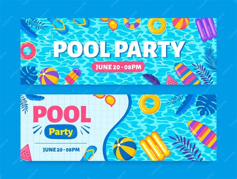 Pool Fun Banner