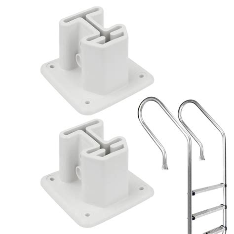 pool ladder deck mount