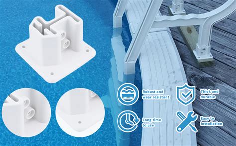 Pool Ladder Mounting Brackets