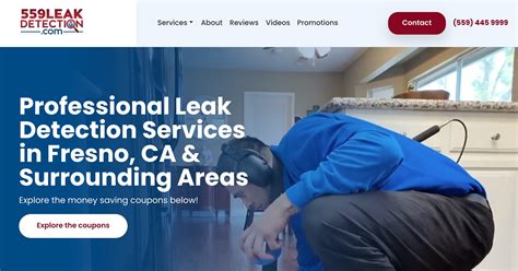 pool leak detection fresno ca