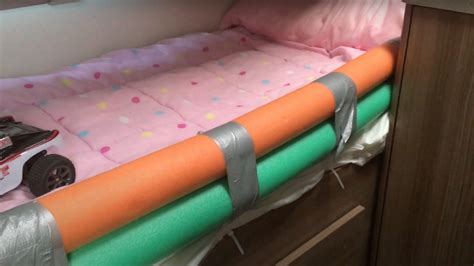 Pool Noodles Bed Rails