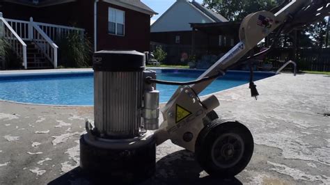 Pool Plaster Grinder
