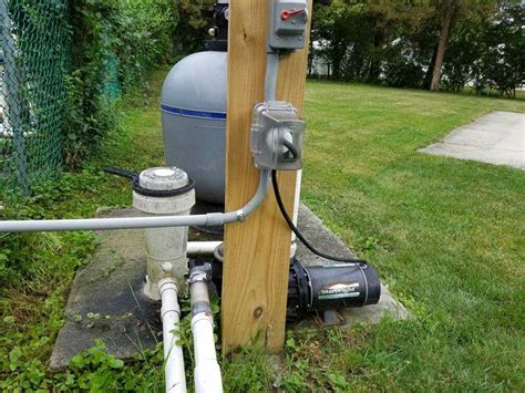 Pool Pump And Wire