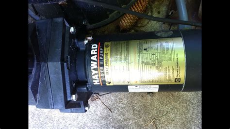 Pool Pump Overheating Shutting Off