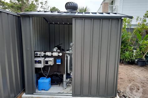 Pool Pump Shed Cover