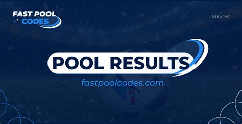 pool result week 33 2023