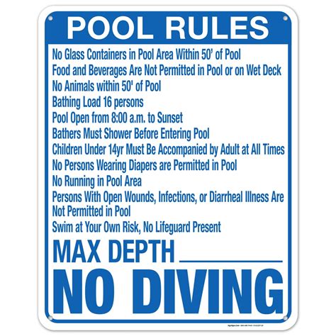 Pool Rules Usa