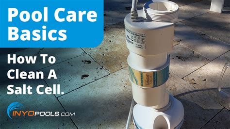 pool salt cell cleaning