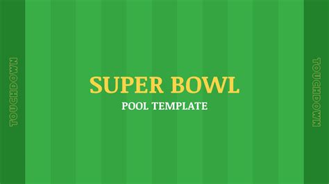 Pool Slide Template