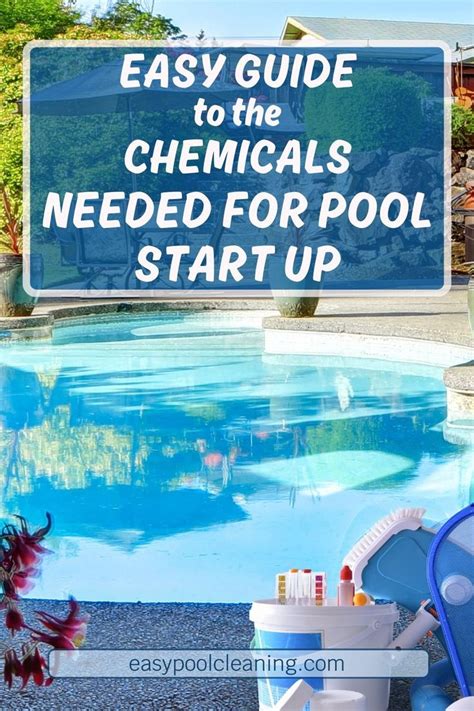 Pool Start Up Chemicals Guide