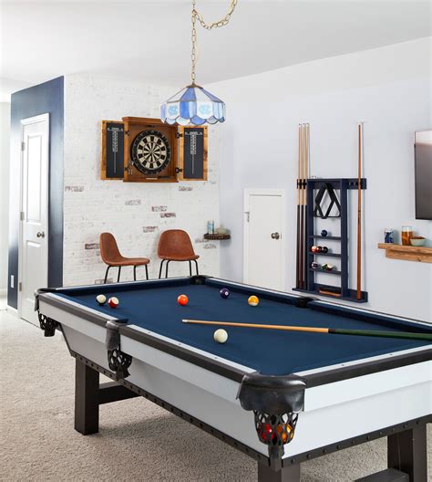 Pool Table Game Room Decor