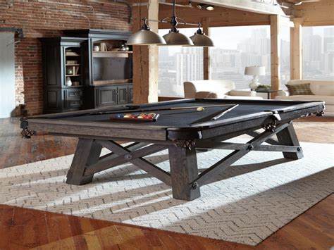 Pool Table In A Loft