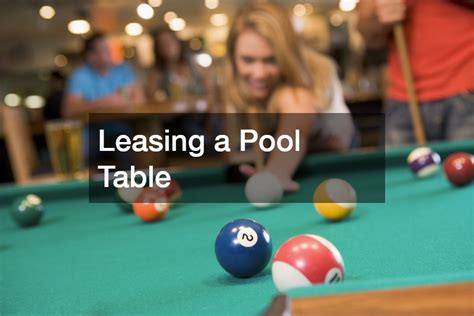 Pool Table Progressive Leasing