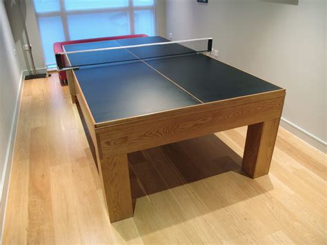 Pool Table with Table Tennis Top: A Dual-Purpose Solution for Your Game Room