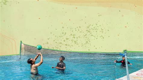 Pool Volleyball Size