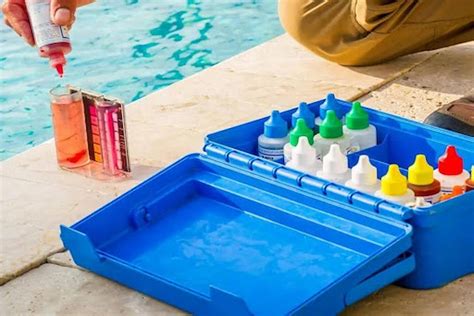 Pool Water Testing Station