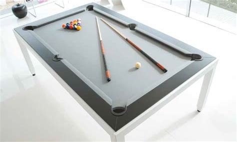 This Company Makes Elegant Dining Tables That Convert Into Pool Tables