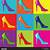 pop art high heels