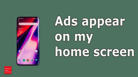 Android Phone Getting Ads On Home Screen