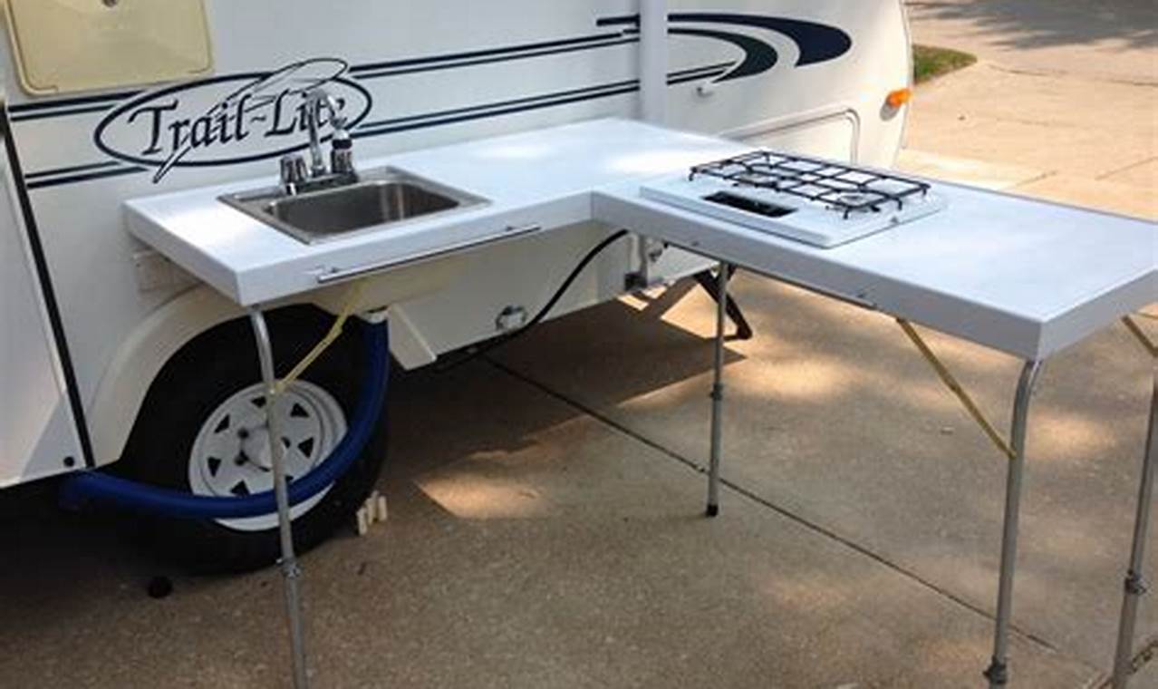 Pop-Up Campers With Outdoor Kitchens For Your Next Adventure