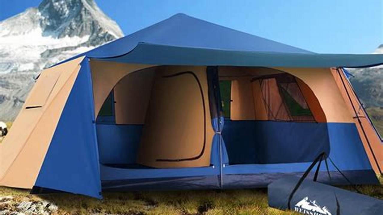 10-Person Pop-Up Camping Tent: A Perfect Getaway Retreat