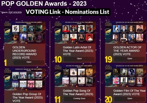 pop golden awards 2023 vote