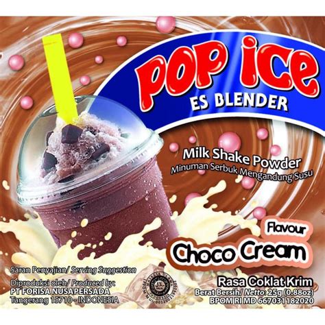 pop ice choco cream