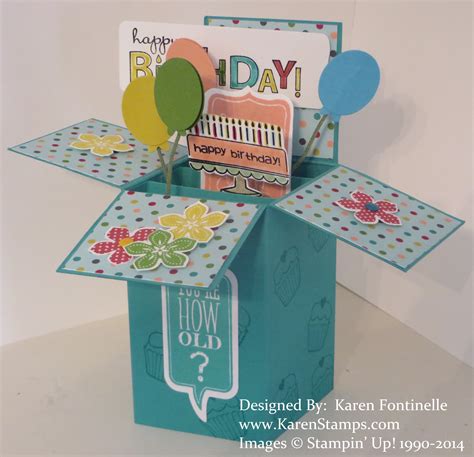 pop up birthday gift box