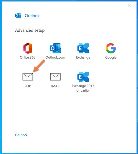 pop3 on outlook 365