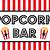 popcorn bar free printables
