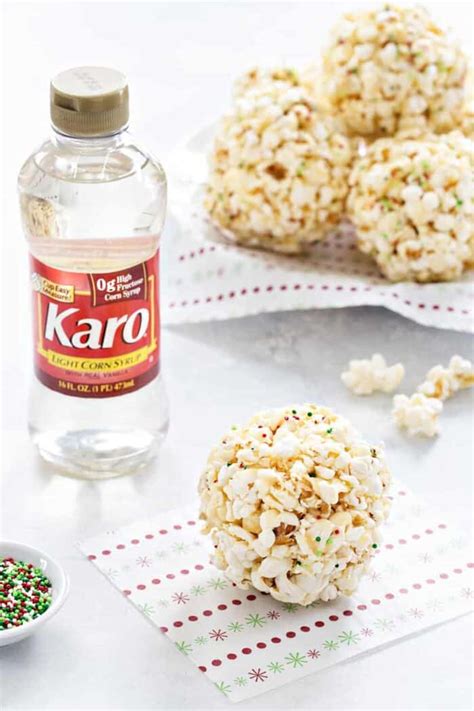popcorn ball recipe karo syrup