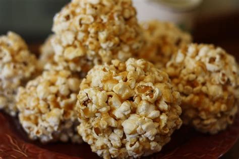 Popcorn Balls Maple Syrup