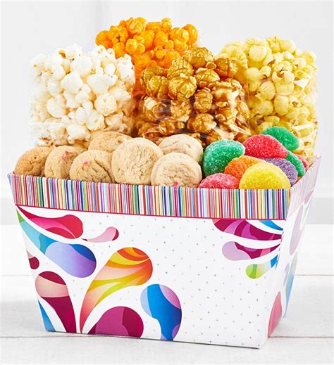 Popcorn Baskets Delivered