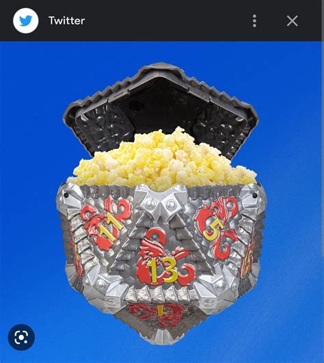 Popcorn Bucket For Dnd