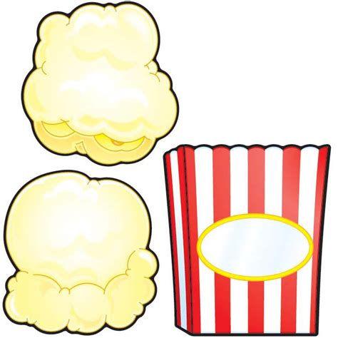 Popcorn Cut Out Printable: A Fun Diy Project For Your Movie Night