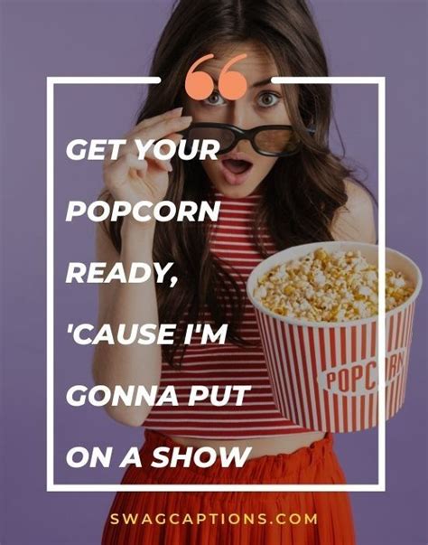Popcorn Eating Quotes