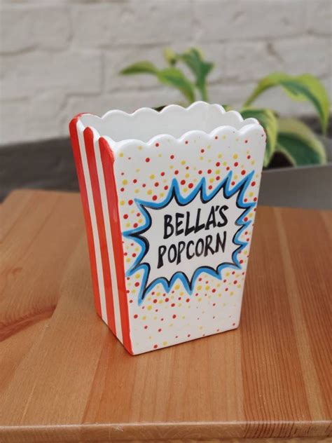 Popcorn Holder Ceramic